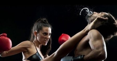 Девушка против парня