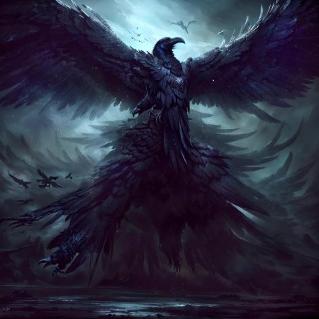 Демон тзинча птица