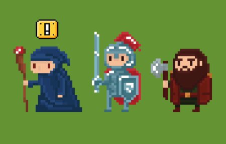 Рыцарь пиксель арт d