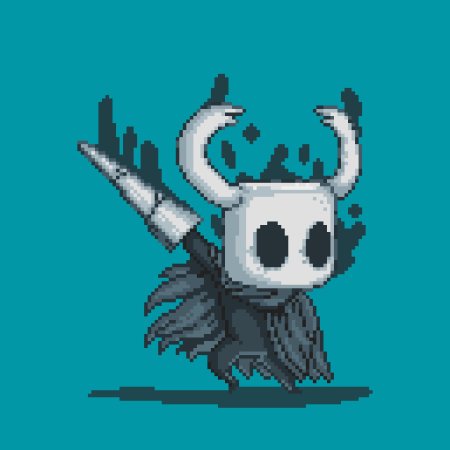 Пиксельный hollow knight