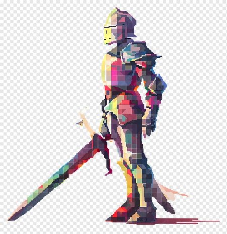 Пиксельные рыцари