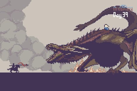 Пиксельный дракон