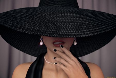 Девушка в шляпе