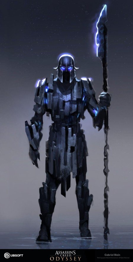 Футуристический рыцарь