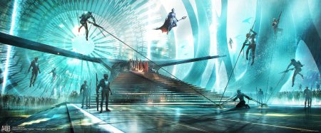 Аквамен атлантида концепт арты