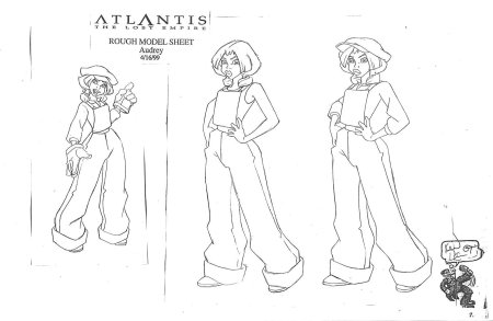 Атлантида затерянный мир одри