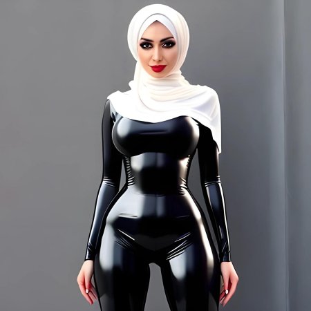 Хиджаб латекс