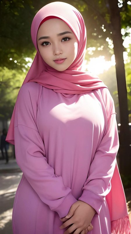 Девушка в хиджаб