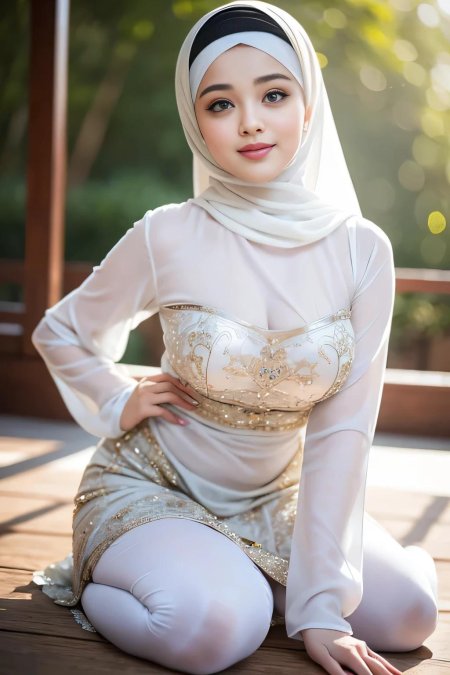 Красивая девушка мусульманка