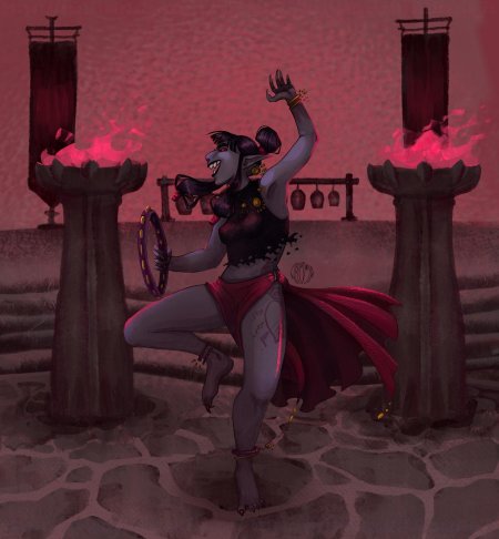 Тифлинг чародей днд