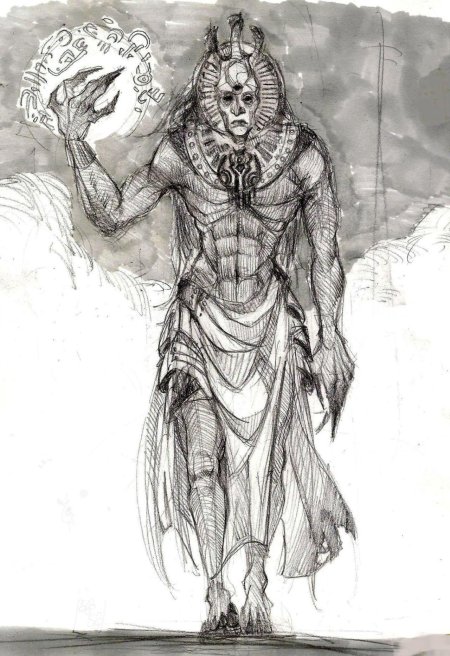 Дагот ур концепт арт