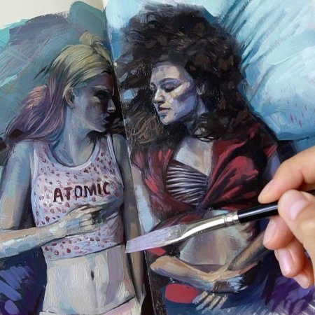 Эйфория рисунок художника