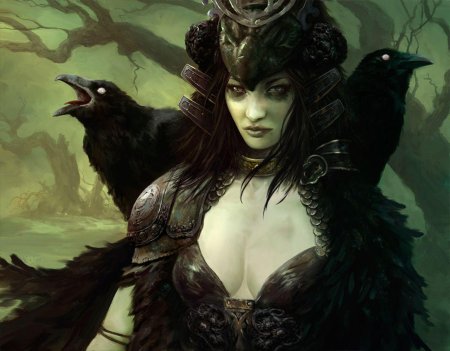 Богиня морриган фэнтези