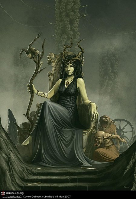 Эрешкигаль богиня смерти