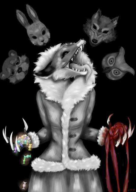 Хоррор новелла зайчик