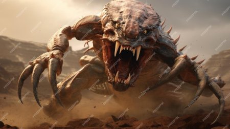 Скорпион монстр