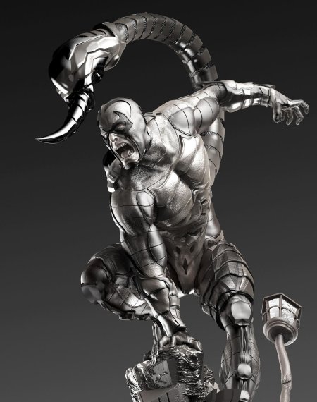 Монстр скорпион марвел