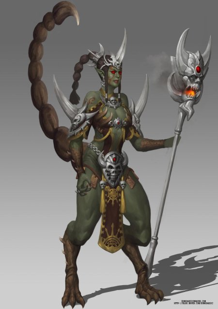 Нехешитирон демон скорпионов