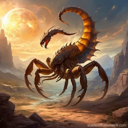 Гигантский скорпион днд