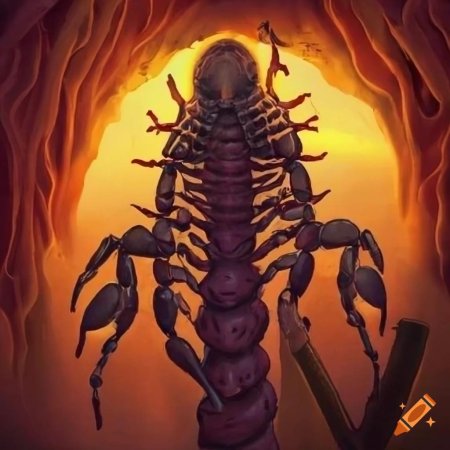 Скорпион фэнтези