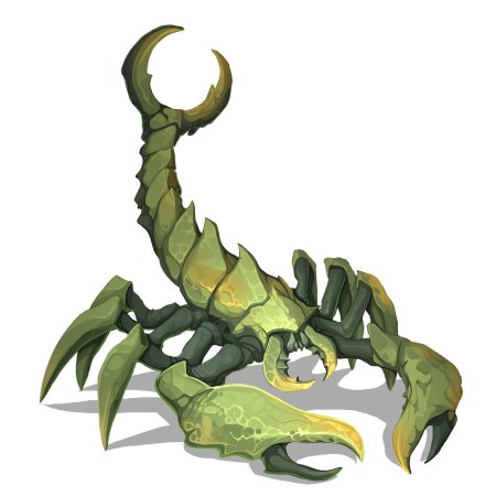 Скорпион арт