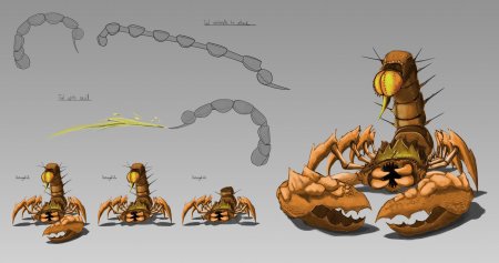 Краб скорпион