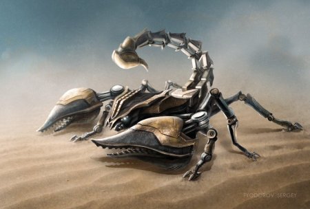 Скорпион робот