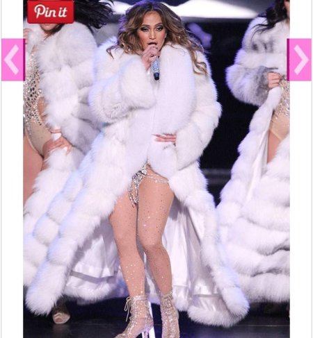 Дженнифер лопез в шубе