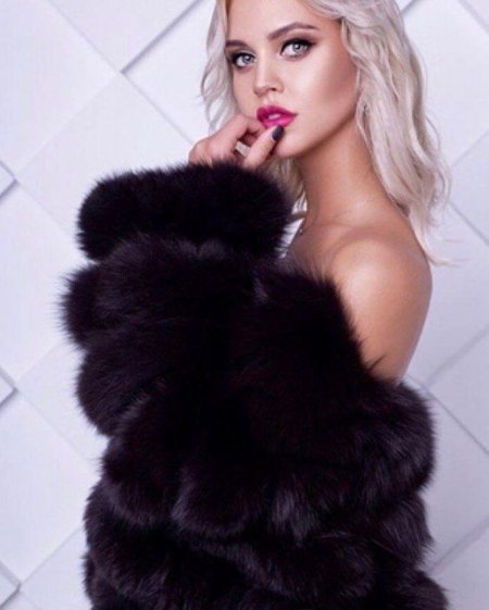 Шуба трансформер из песца