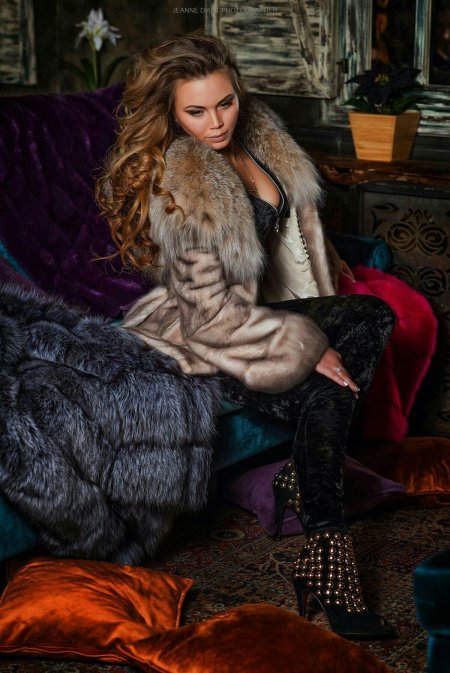 Мишель парадайз в мехах