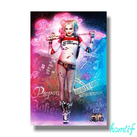 Постер харли квинн