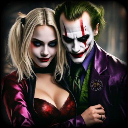 Харли квин и джокер