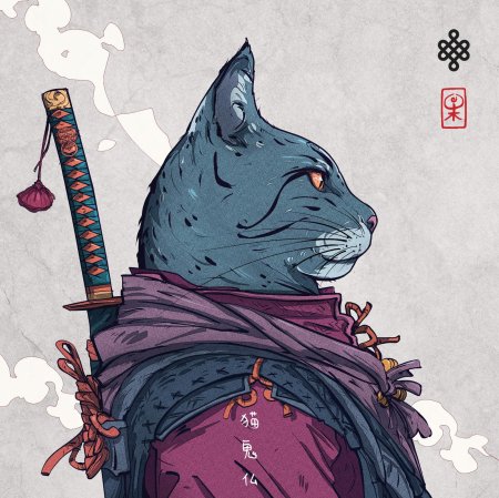 Коты самураи