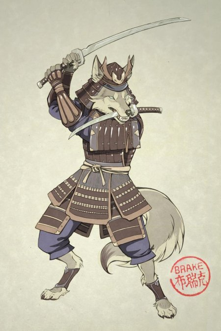 Волк самурай