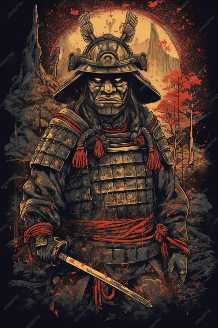 Японские воины самураи