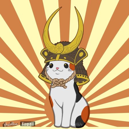 Кошка самурай