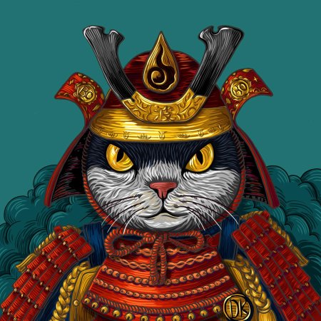 Коты самураи