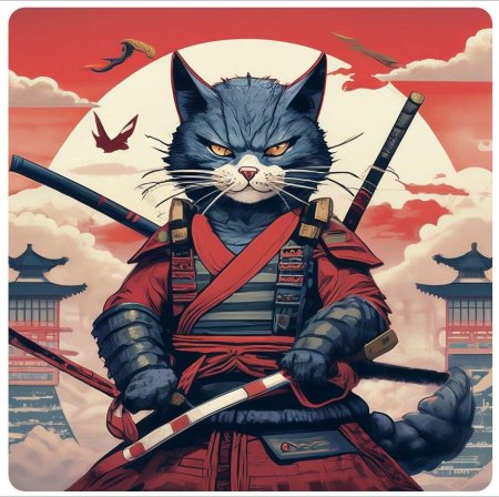 Самурай картина