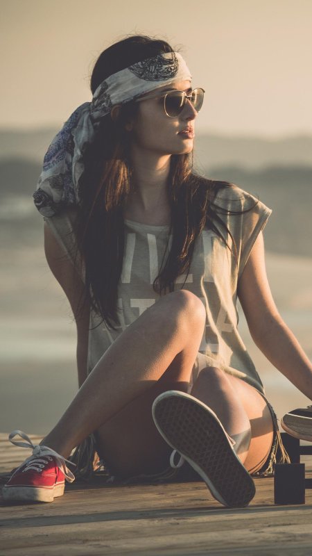 Крутая девушка