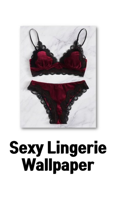 Нижнее белье из бархата