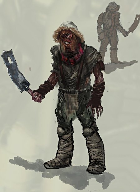 Человек мутант арт метро