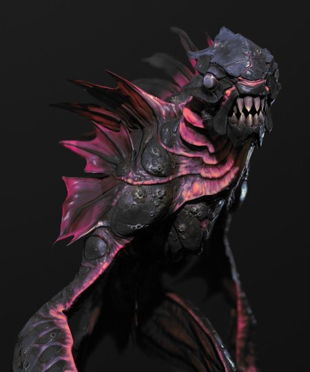 Монстры концепт арт