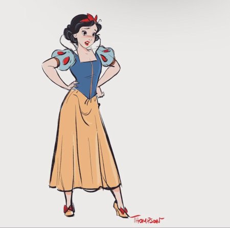 Белоснежка принцесса дисней