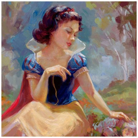 Картина белоснежка