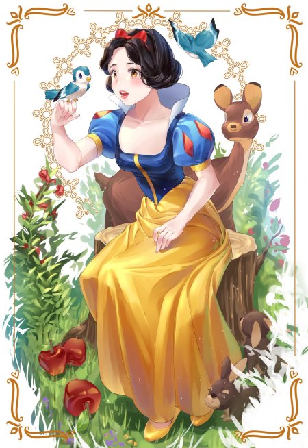 Принцесса дисней белоснежка