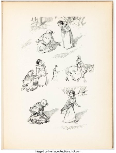 Белоснежка эскиз