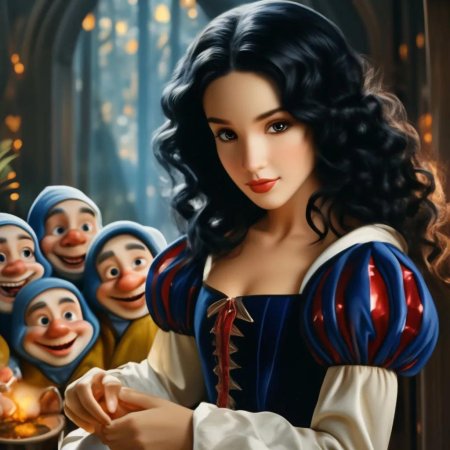 Сказка белоснежка