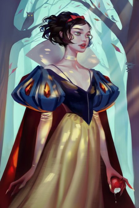 Белоснежка арт