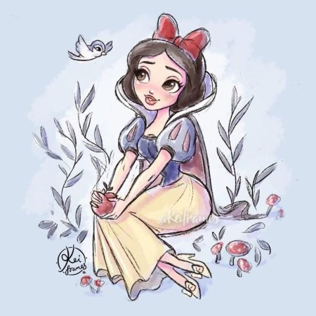 Принцесса дисней белоснежка