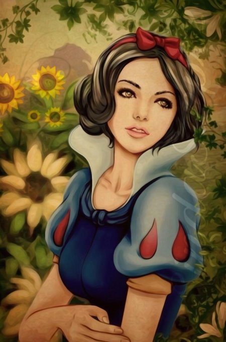 Белоснежка портрет